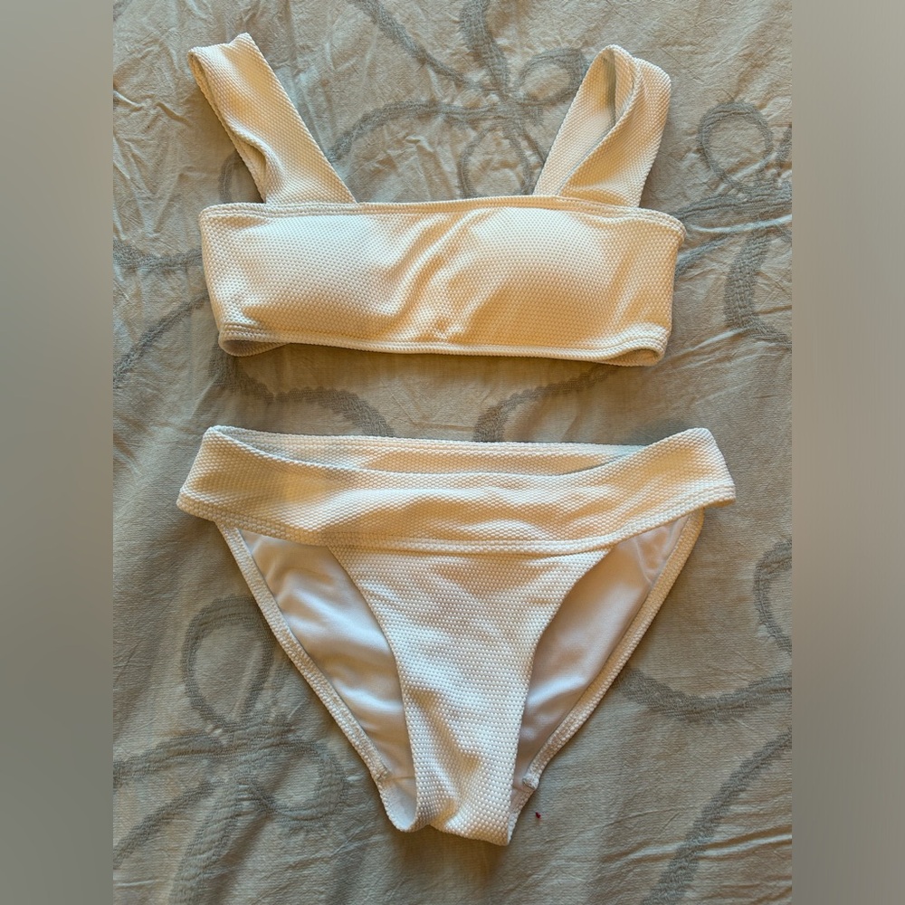 No Boundaries Women Swim Bikini in white